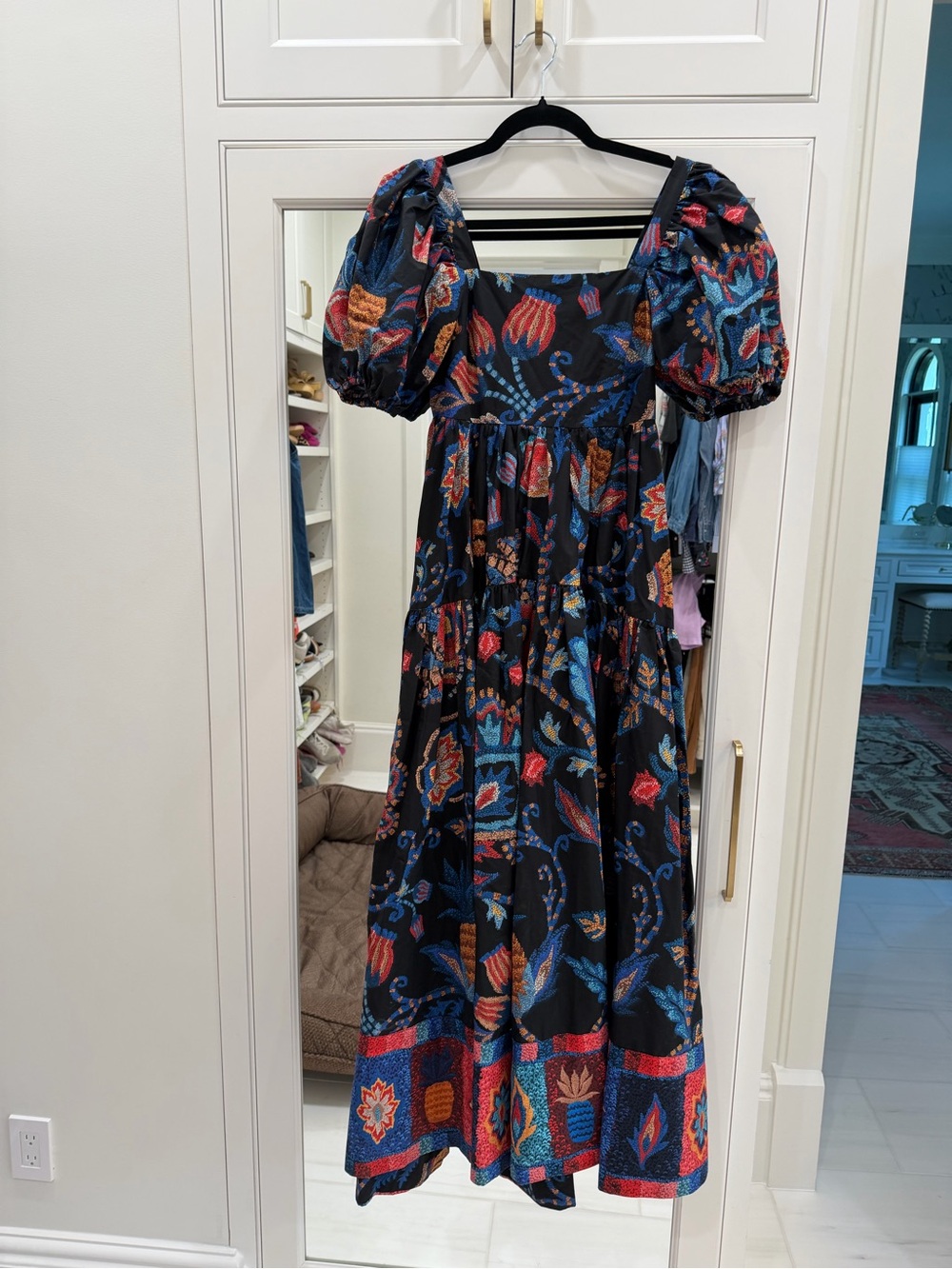 FARM Rio women’s black/ Multi-Color dress